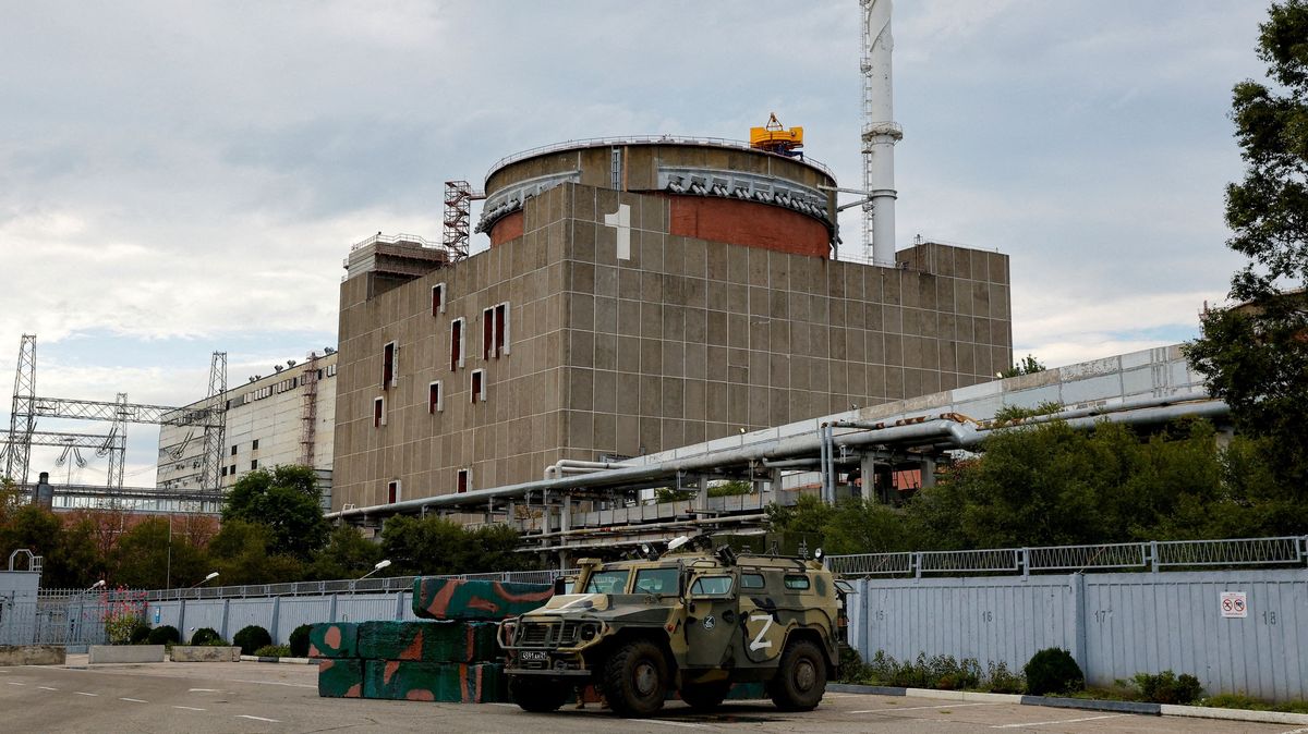 Enerhoatom: Záporožská elektrárna byla na pokraji jaderné nehody